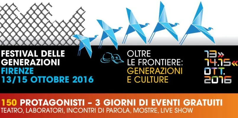 "Oltre le frontiere", al via il Festival delle Generazioni a Firenze