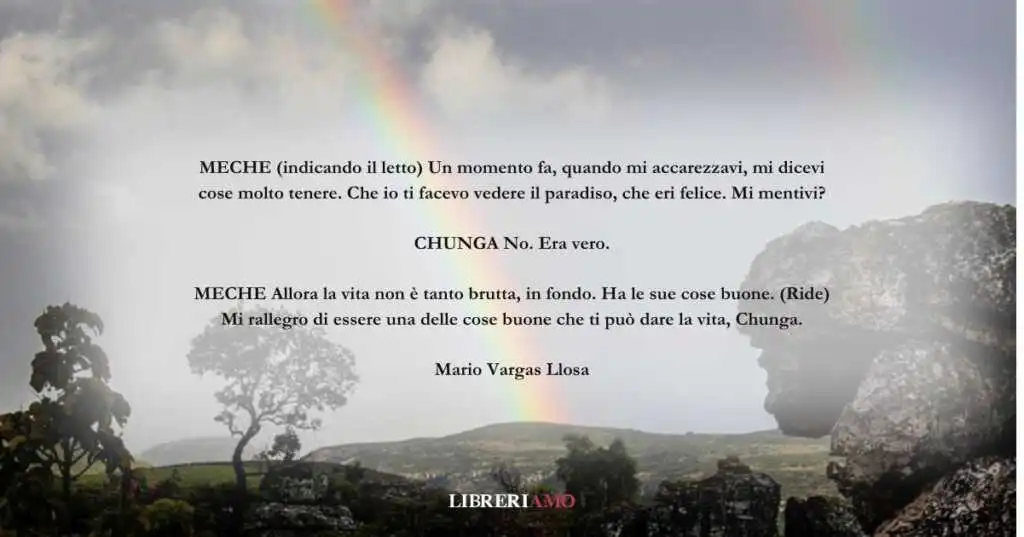 Una frase di Mario Vargas Llosa sul valore della bellezza