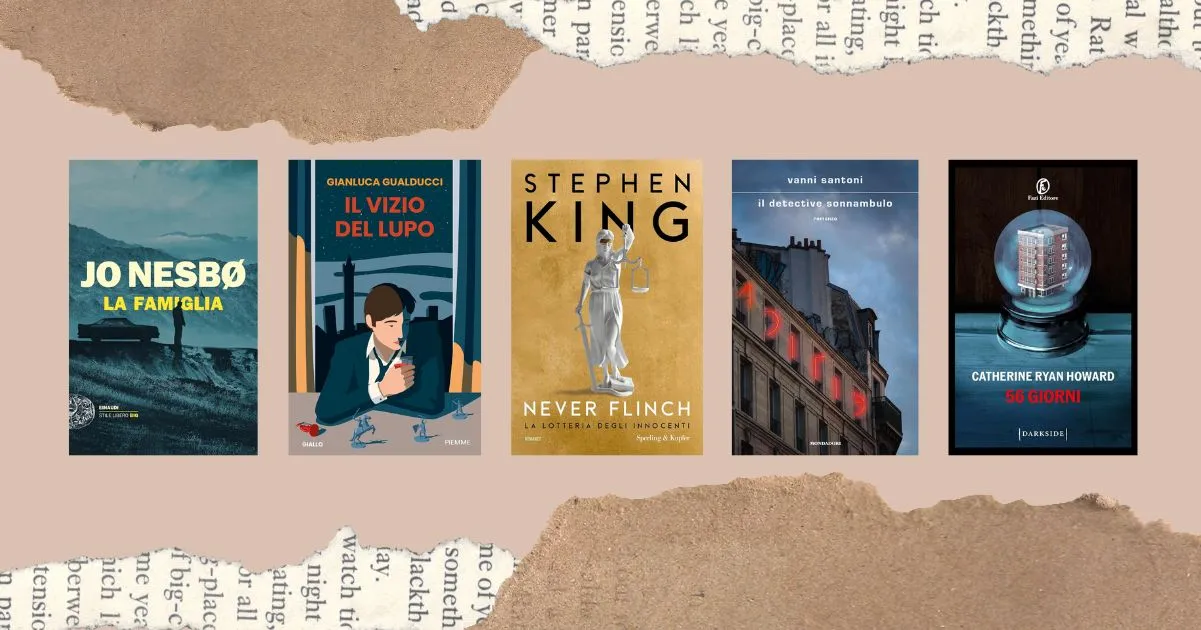 5 libri appena usciti da leggere per un fine settimana di mistero e di suspense