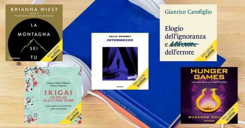 I 20 audiolibri più ascoltati nei primi 4 mesi del 2025