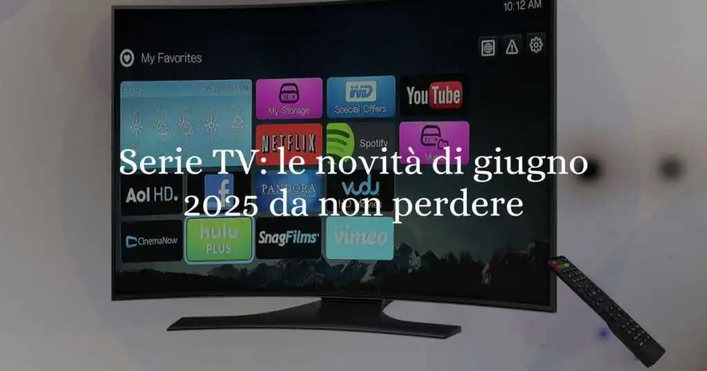 Serie TV: le novità di giugno 2025 da non perdere
