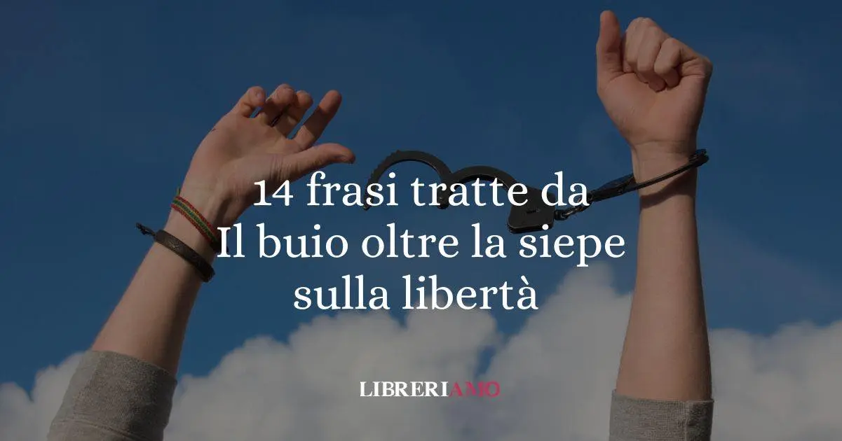 14 frasi tratte dal buio oltre la siepe sulla libertà