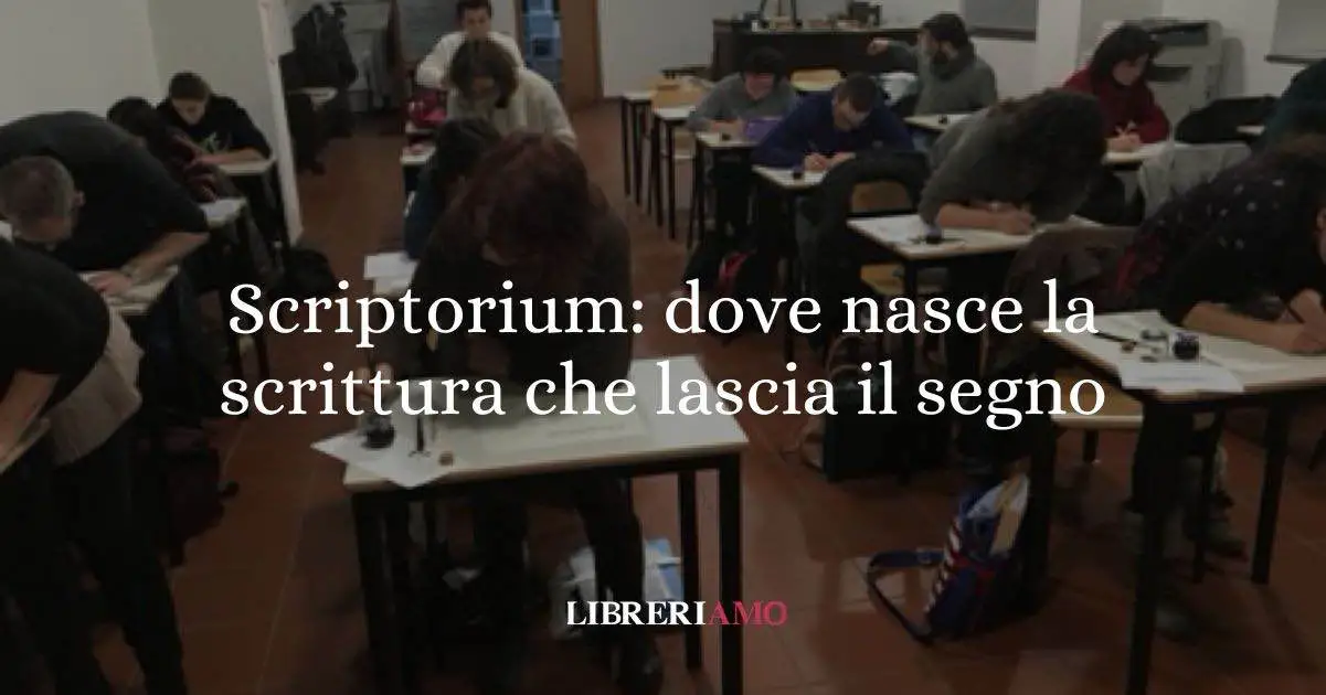Scriptorium: la scuola di scrittura per recuperare l'arte di scrivere a mano